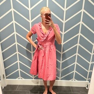 J. Crew pink dress